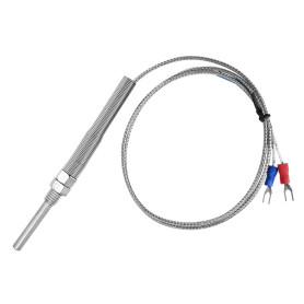Contrôleur de Température, Keenso Capteur Thermocouple de Type K Filetage M8 Fil de Capteur de Température de Sonde de Thermocou Contrôleur de Température