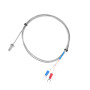 Thermocouple de Type K Filetage Fin à Vis M6 Type K 0-400 Pr Sondes de Capteur de Thermocouple Fil de Capteur de Température()