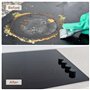 Tunejoy Grattoir Plaque Vitrocéramique Grattoir à Verre pour Nettoyage Gratter Peinture Papier Peint Autocollants avec 20 Lames