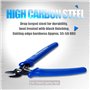 SPEEDWOX 5 Inch Flush Cut Wire Cutters Small Flush Cutter Pliers Diagonal Side Cutting Plier Mini Electronic Scissors Micro Shea