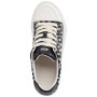 DKNY Femme York Lace-up Baskets, Noir/Blanc, 37 EU