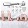 Râpe à Pied Pédicure, Couteaux de Pédicure Multifonctions, Outil de Soin des Pieds, Professionnel Pédicure kit Outils avec 10 La