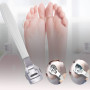 Râpe à Pied Pédicure, Couteaux de Pédicure Multifonctions, Outil de Soin des Pieds, Professionnel Pédicure kit Outils avec 10 La