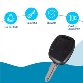 TTCR-II Alliage de Zinc Coque de clé Compatible avec 2 3 5 7 Series X1 X3 X4 X5 X6 F15 F16 F45 F48 G01 G02 G30 G32, 4 Boutons G3