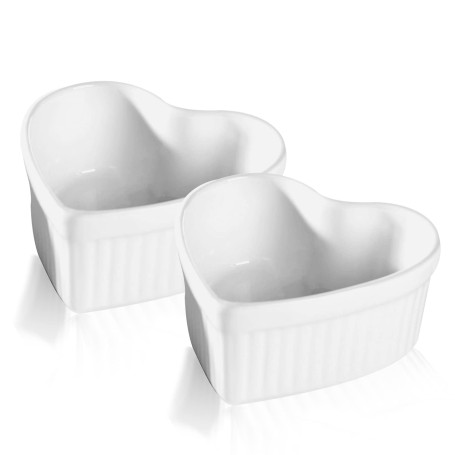 PLATEYTR Lot de 2 Ramequins