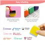 RNPKZ Tampon Encreur Enseignant Français, Lot de 8 Tampon Encreur pour Enfant,Tampons Auto Encreur TamponEnseignant Maternelle C