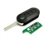 Autoschlüssel für Fiat 500 Doblo Qubo Grande Punto 2006-2013 Delphi BSI System 433Mhz Ask PCF7946 Intelligenter Schlüssel ersetz