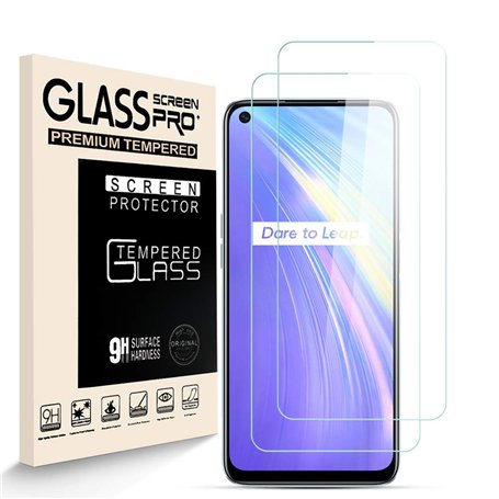 Generies HJX Verre Trempé Protecteur D'écran pour Realme 6 [2 pièces]