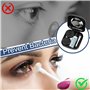 LOBVABA Étui pour Lentilles de Contact Portable - 2 Pièces avec Miroir - Mini Boîte pour La Maison Ou Les Voyages