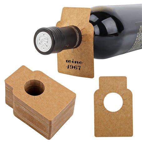 200 Pièces Étiquettes De Bouteille De Vin