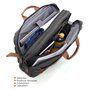 CoolBELL Sac à Dos Convertible Sacoche d'ordinateur Portable Malette Sac à Main Multifonctionnel Sac à Dos de Voyage Ajustement