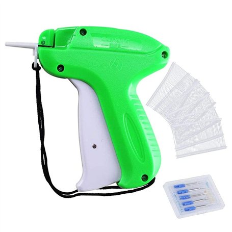 FLAVNTEL Etiqueteuse Prix Vetement Marquage Tag Gun Etiquettes de Marque de Vêtement avec 5000pcs Fils Paddle et 5 Aiguilles de