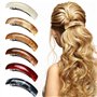 Assortiment De 6 Barrettes Pour Cheveux Femmes - Accessoires De Coiffure - Pinces à Cheveux Grands Pins Français Rétro - 6 Coule