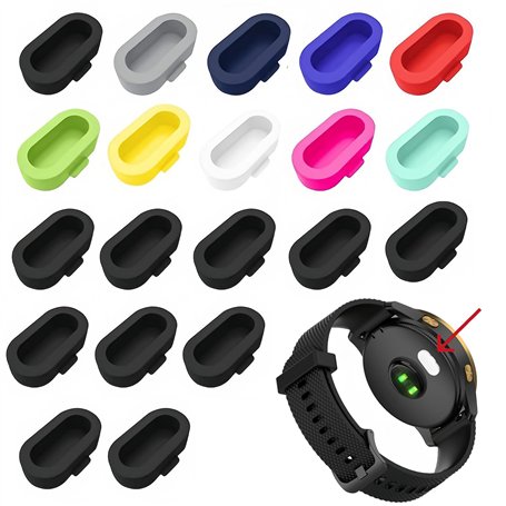 KLINNA 20 Bouchons Anti-Poussière en Silicone pour Garmin Fenix 8/7/7Pro