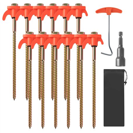 12x Piquets De Tente