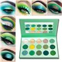 Palette Maquillage Yeux Vert Fard à Paupière