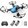 tech rc Mini Drone 20 Minutes Autonomie et Télécommande