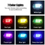 4PCS 7 Couleurs LED Strobe Drone Light Étanches Sans Fil avec Télécommande