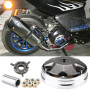 VOBOR Scooter 50cc Pièces, Scooter Variateur Assy Kit Moto Cyclomoteur Avant Variateur De Remplacement Outil pour GY6 50cc 60cc