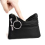 1 Pièces Petit Porte Monnaie,Portefeuilles Femme,Portefeuille Femme Cuir,avec Porte-clés,avec 3 Compartiments,Coin Purse Wallet(