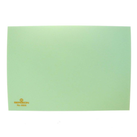Bergeon 6808-V Tapis de banc dur antidérapant pour horloger