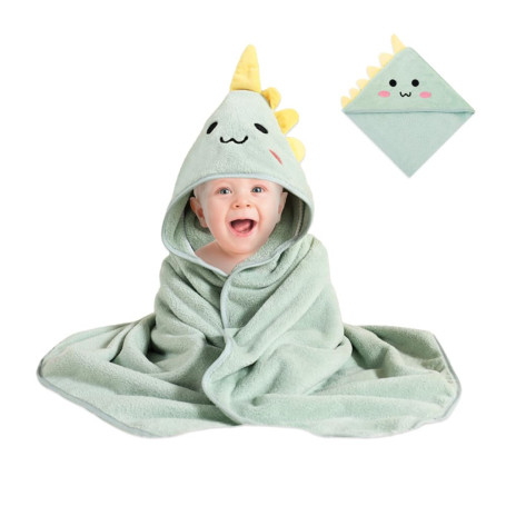 YZROHYI Serviette de Bain a Capuche Bebe 80 X 80 cm