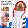 16 Pièces (8 Paires) Coussin de Talons, Coussins de Chaussures Auto-Adhésifs, Coussins de Protection Des Talons, Coussins à Talo