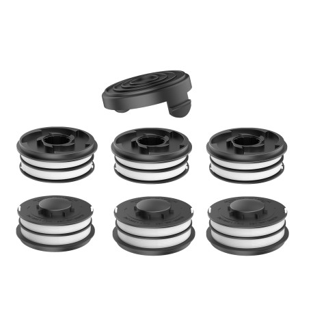 RISELION Bobine de fil 3405685 compatible avec ALDI Gardenline GLR GLT et coupe-bordure Einhell GC-ET 4530