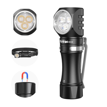 Wurkkos HD10 Mini Lampe de Poche