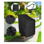 Tkxjry 64 x 64 x 120/70 cm Housse Chaise Jardin, Imperméable Anti-UV Housse Chaise Jardin, Housse Chaise Jardin Exterieur en Tis