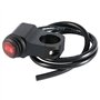 Yosoo 12V 16A Moto Moto étanche lumière Cintre Phare Brouillard Spot On Off (Noir)