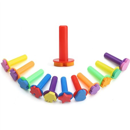 MOLIMOLI 12 Morceaux Éponge Pinceau Set