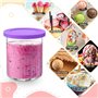 Angaekkot Ninja Creami Deluxe Seau à glace – Accessoire pour sorbetière Ninja 680 ml, sans BPA, passe au lave-vaisselle – Profit