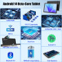 Android 14 Tablette with Octa Core 2.0GHz Processor