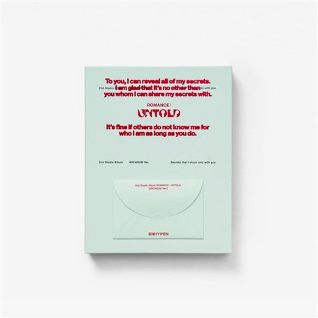 ENHYPEN - 2nd Studio Album Romance : Untold CD (Arcanum ver.)