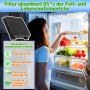 CDDCWZ Filtre à charbon actif pour réfrigérateurs Liebherr - remplace 7440021-00 [9096989, 988246001, 988246000, 9882429] (noir,