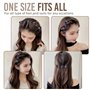 Clips de tresses en cristal pour cheveux épais et fins