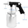 Pistolet de sablage avec buse de 6 mm, sableuse avec réservoir de sable de 1 l, sableuse pour compresseur, sablage pneumatique p
