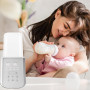 Chauffe-biberon électrique pour bébé 8 en 1 - Chauffe-biberon et stérilisateur - Chauffage rapide du lait maternel et de la nour