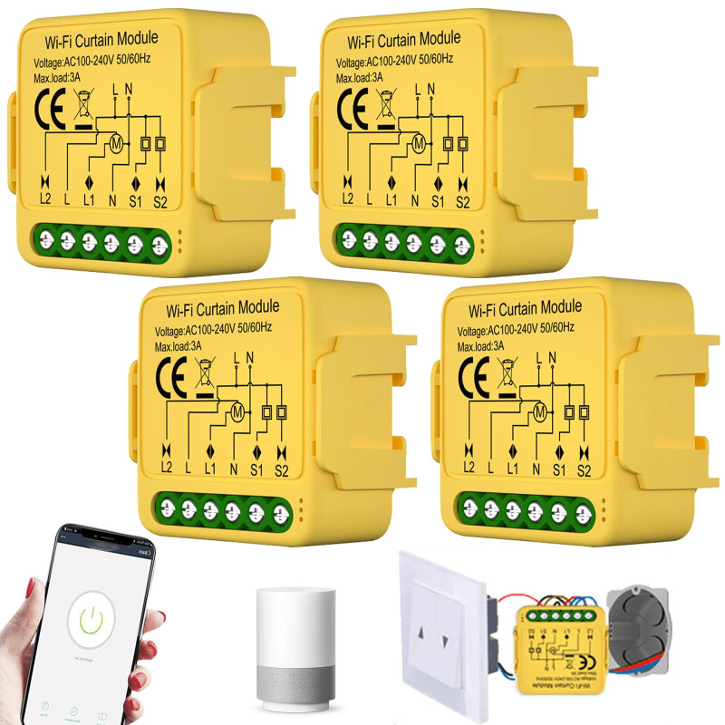 Interrupteurs Intelligents SONOFF ZBMINIL2 ZigBee (Lot de 4