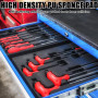 Lot de 8 mousses prédécoupées en mousse pour outils à découper soi-même 2,5 mm 4 + 10 mm x 4
