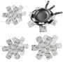 Lot de 6 Protections de casseroles, séparateurs de casseroles, pour séparer Les casseroles dans Les armoires de Cuisine pour évi