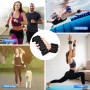 Lot de 2 Poids réglables noir 2 * 480g Poids réglables poignet cheville pour jogging aérobic yoga musculation