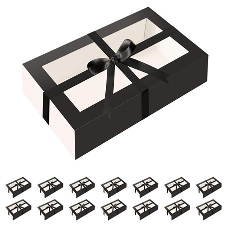 PKGMAGIC 15 Boîtes à Macarons pour 12