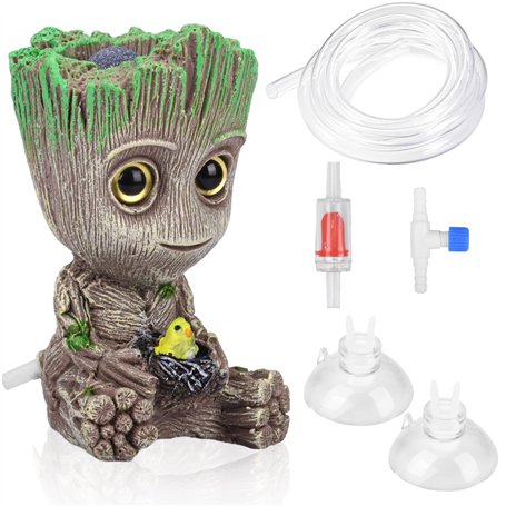 MINSHUXI Treant Groot Décoration d'aquarium