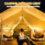 10M Guirlande Lumineuse Escamotable Camping Rechargeable Portable Imperméable IP67 7 Mod