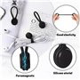 mizikuu 24 Pièces Attaches De Câble Magnétiques, Serre-Câbles Magnétiques En Silicone Réutilisables Multifonctionnels Organisate