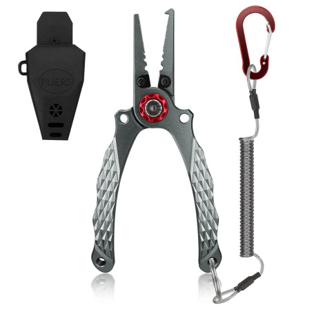 TABKSOLA Pince de Pêche en Aluminium 7 Pouces