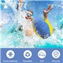 Riisoyu 5PCS Balle Rebondissante d'eau, Antidérapant Ballon de Plage Rebondissant Balle Rebondissante à l'eau Balles à Eau Réuti