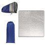 LNGJIN Tapis de Camping,200x200 cm Tapis de Sol Isolant en Aluminium,Enroulable Tapis en Aluminium,Tapis de Sommeil en Mousse,Ta